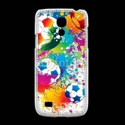Coque Samsung Galaxy S4mini football en couleurs 800