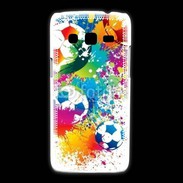 Coque Samsung Galaxy Express2 football en couleurs 800