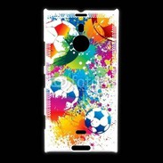 Coque Nokia Lumia 1520 football en couleurs 800