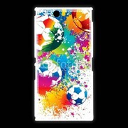 Coque Sony Xpéria Z Ultra football en couleurs 800