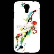 Coque Samsung Galaxy S4 Gardien de football en couleurs 500