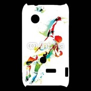 Coque Sony Xperia Typo Gardien de football en couleurs 500