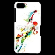 Coque Blackberry Z10 Gardien de football en couleurs 500
