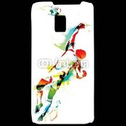 Coque LG P990 Gardien de football en couleurs 500
