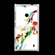 Coque Nokia Lumia 520 Gardien de football en couleurs 500