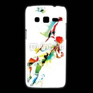 Coque Samsung Galaxy Express2 Gardien de football en couleurs 500