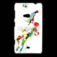 Coque Nokia Lumia 625 Gardien de football en couleurs 500
