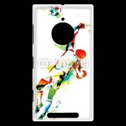 Coque Nokia Lumia 830 Gardien de football en couleurs 500