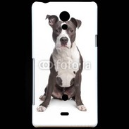 Coque Sony Xperia T American Staffordshire Terrier puppy