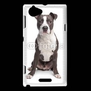 Coque Sony Xperia L American Staffordshire Terrier puppy