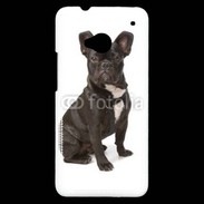 Coque HTC One Chiot Bulldog français 630
