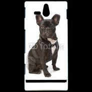 Coque Sony Xperia U Chiot Bulldog français 630