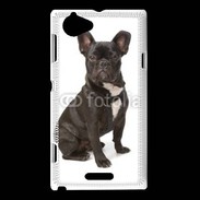 Coque Sony Xperia L Chiot Bulldog français 630
