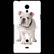Coque Sony Xperia T Chiot Bulldog français 610