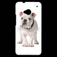 Coque HTC One Chiot Bulldog français 610