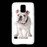 Coque Samsung Galaxy S5 Chiot Bulldog français 610