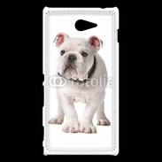 Coque Sony Xperia M2 Chiot Bulldog français 610