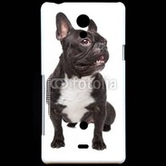 Coque Sony Xperia T Chiot Bulldog français 620