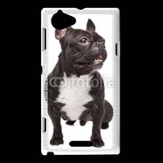 Coque Sony Xperia L Chiot Bulldog français 620