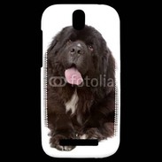Coque HTC One SV Chiot Terre neuve 500