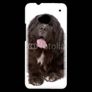 Coque HTC One Chiot Terre neuve 500
