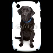 Coque Blackberry 8520 Labrador noir adulte 600