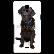 Coque Sony Xperia T Labrador noir adulte 600