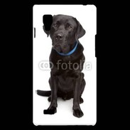 Coque LG Optimus L9 Labrador noir adulte 600