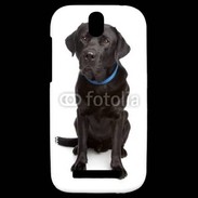 Coque HTC One SV Labrador noir adulte 600