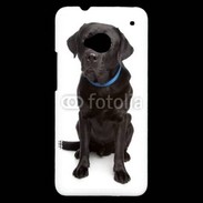 Coque HTC One Labrador noir adulte 600