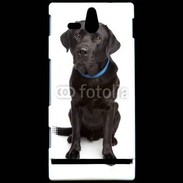 Coque Sony Xperia U Labrador noir adulte 600
