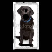 Coque Nokia Lumia 925 Labrador noir adulte 600