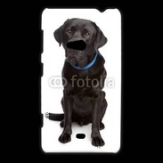Coque Nokia Lumia 625 Labrador noir adulte 600