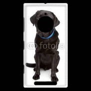 Coque Nokia Lumia 830 Labrador noir adulte 600