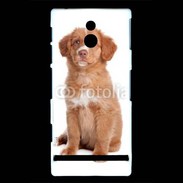 Coque Sony Xperia P Chiot Retriever 600