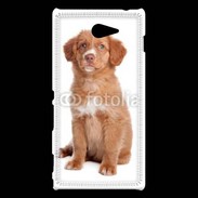 Coque Sony Xperia M2 Chiot Retriever 600