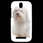 Coque HTC One SV Bichon Maltais 600