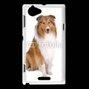 Coque Sony Xperia L Chien Colley 500