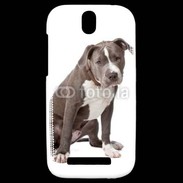 Coque HTC One SV American staffordshire bull terrier