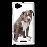 Coque Sony Xperia L American staffordshire bull terrier