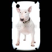 Coque Blackberry 8520 Bull Terrier blanc 600