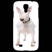 Coque Samsung Galaxy S4 Bull Terrier blanc 600