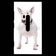 Coque Nokia Lumia 920 Bull Terrier blanc 600