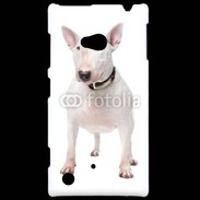 Coque Nokia Lumia 720 Bull Terrier blanc 600