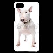 Coque Blackberry Z10 Bull Terrier blanc 600