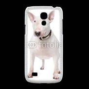 Coque Samsung Galaxy S4mini Bull Terrier blanc 600