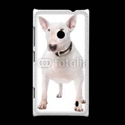 Coque Nokia Lumia 520 Bull Terrier blanc 600