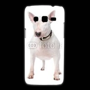 Coque Samsung Galaxy Express2 Bull Terrier blanc 600
