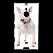 Coque Nokia Lumia 1520 Bull Terrier blanc 600