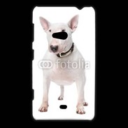 Coque Nokia Lumia 625 Bull Terrier blanc 600